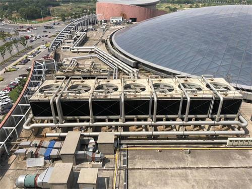 通常玻璃鋼冷卻塔空氣處理系統工作原理